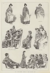 Der Gottesdienst der Slum-Schwestern der Heilsarmee